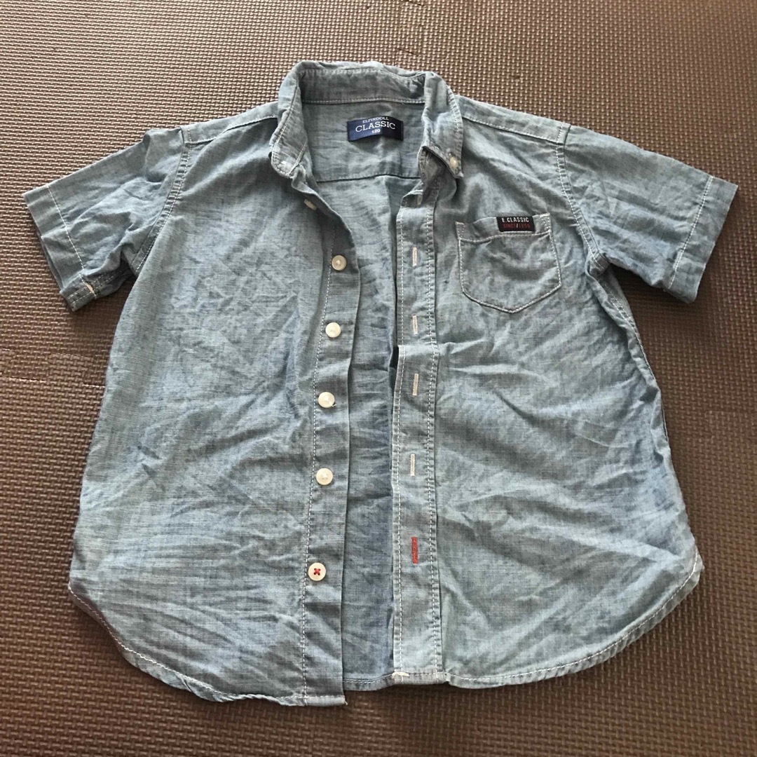 used☆120 トップスセット キッズ/ベビー/マタニティのキッズ服男の子用(90cm~)(Tシャツ/カットソー)の商品写真