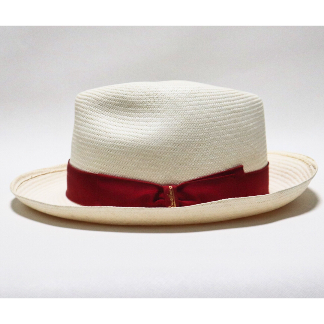 Borsalino - 《ボルサリーノ》新品 イタリア製 天然草 パナマハット Borsalino - 《ボルサリーノ》新品 イタリア製 天然草 パナマハット