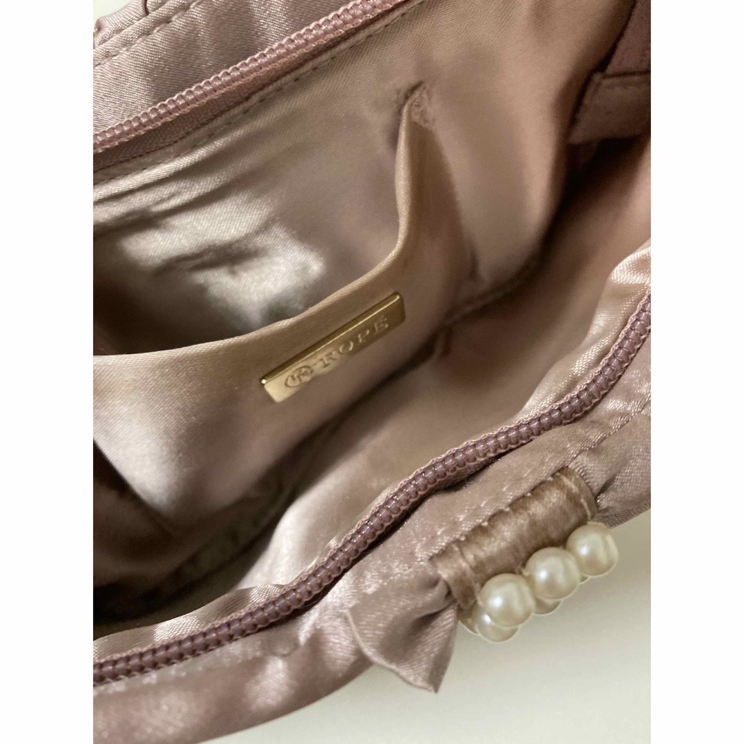 ROPE’(ロペ)のロペ　ROPE パーティーバック　ショルダー　チェーン　ピンク　ビジュー レディースのバッグ(ハンドバッグ)の商品写真