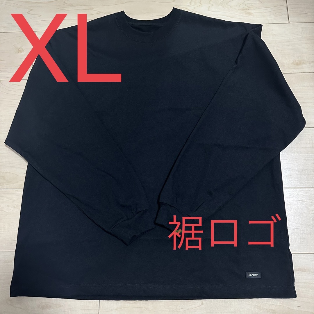 ennoy 2Pack L/S T-Shirt (BLACK) XL 裾ロゴ 黒の通販 by e-rustick ...