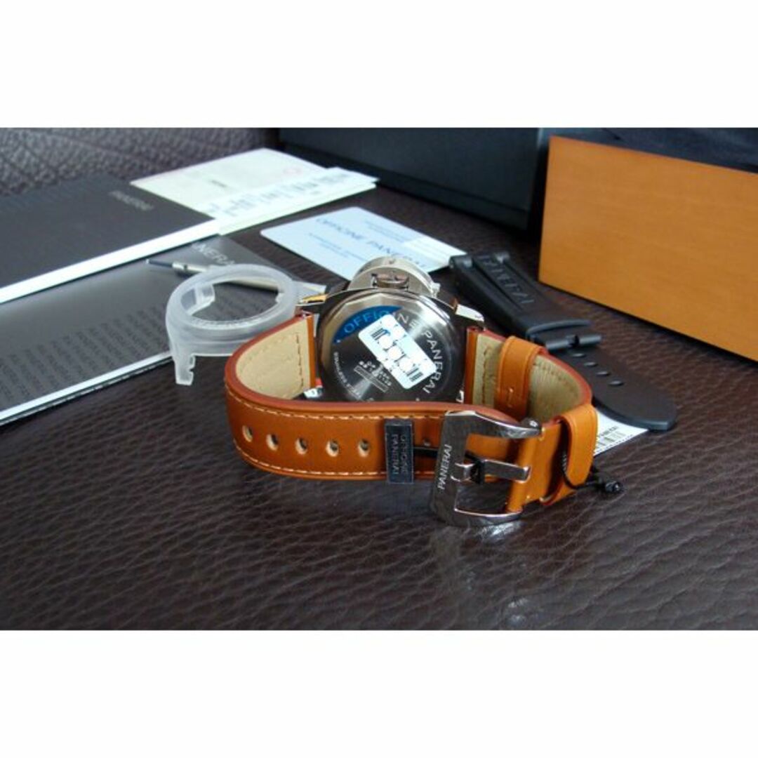 PANERAI(パネライ)のPANERAI パネライ 生産中止 純正 ルミノール PAM00005 時計 メンズの時計(腕時計(アナログ))の商品写真