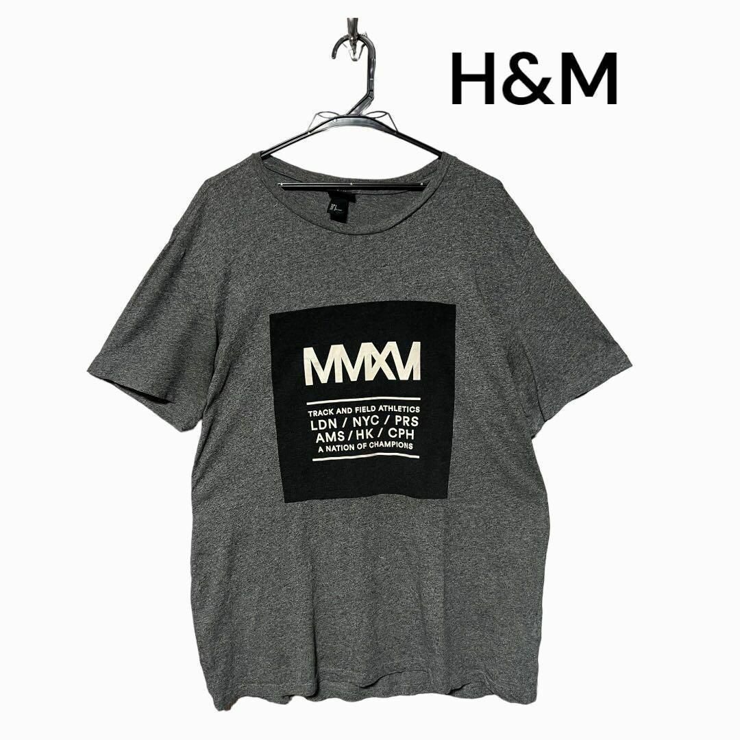 H&M(エイチアンドエム)の古着　Tシャツ　半袖　エイチアンドエム メンズのトップス(Tシャツ/カットソー(半袖/袖なし))の商品写真