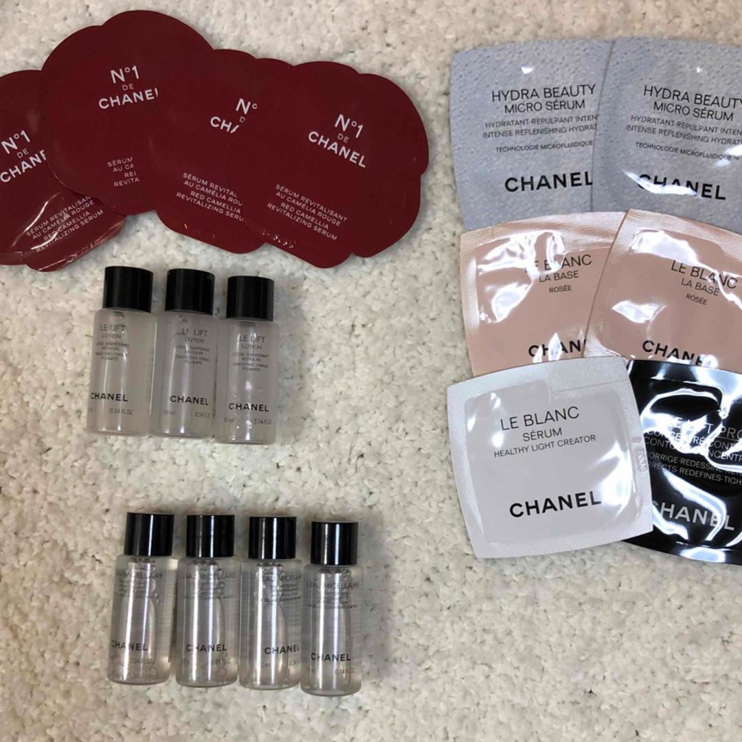 CHANEL(シャネル)のシャネル  サンプル　新品　17点 コスメ/美容のスキンケア/基礎化粧品(化粧水/ローション)の商品写真