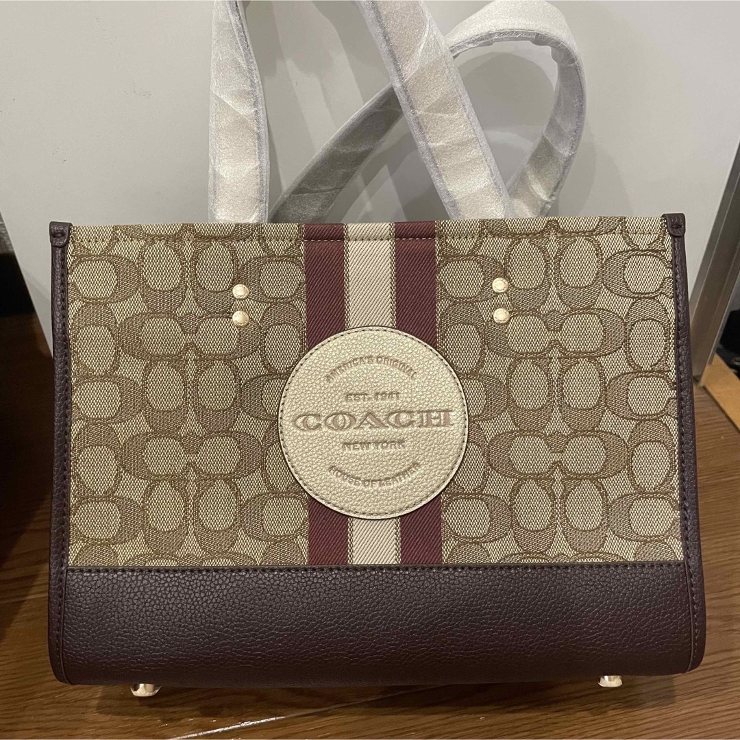 【値下げ】COACH コーチ バッグ トート ショルダー 2way シグネチャー