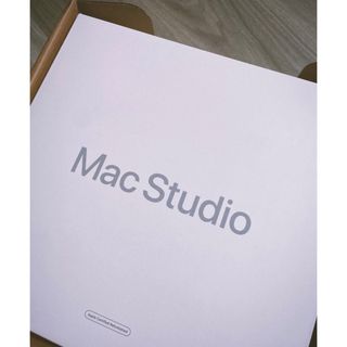 Mac studio(デスクトップ型PC)