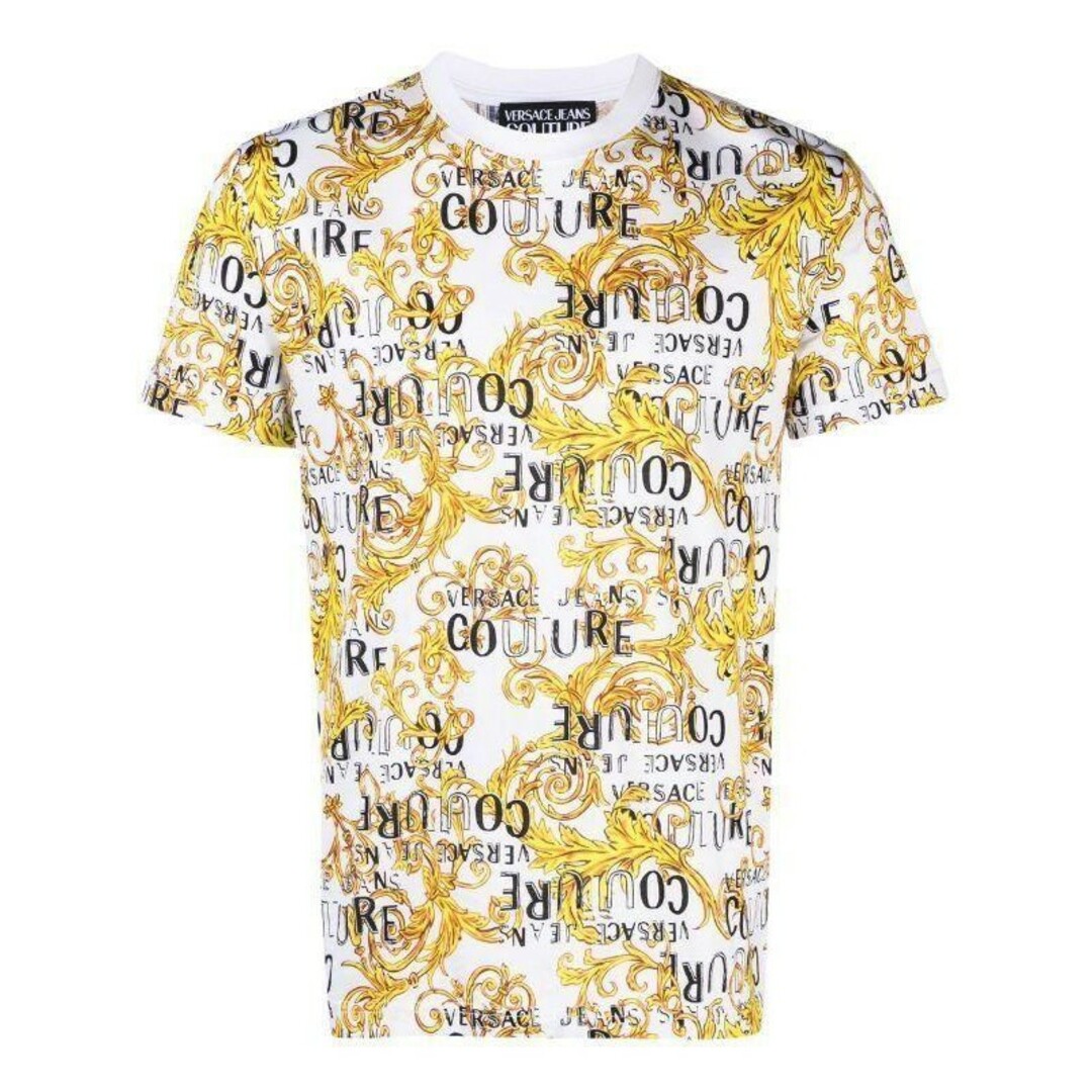 VERSACE JEANS COUTURE Tシャツ ホワイト Sサイズ