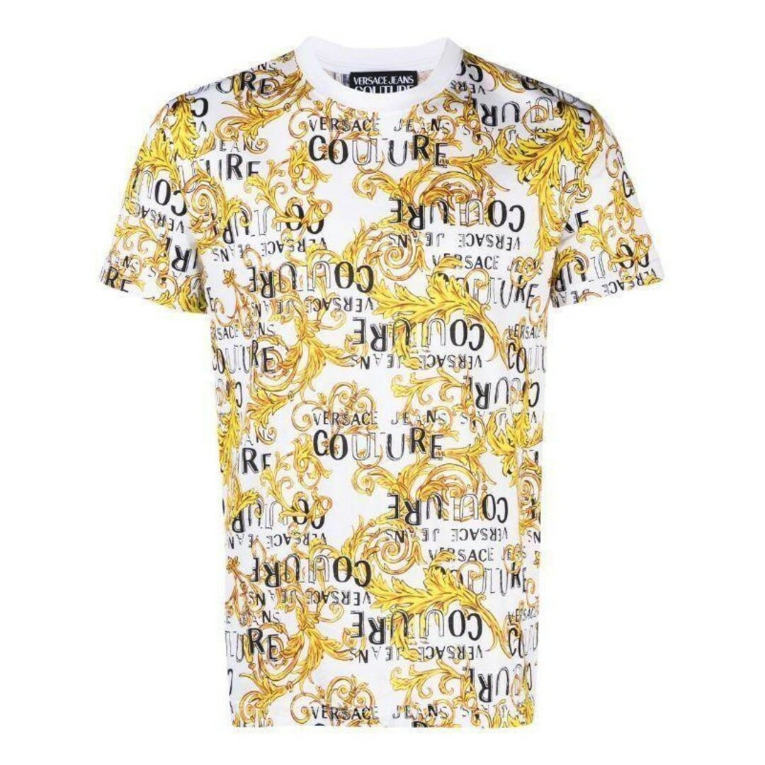 VERSACE JEANS COUTURE Tシャツ ホワイト Mサイズ