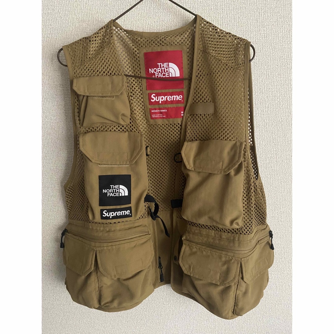 Supreme / The North Face Cargo Vest Goldベスト