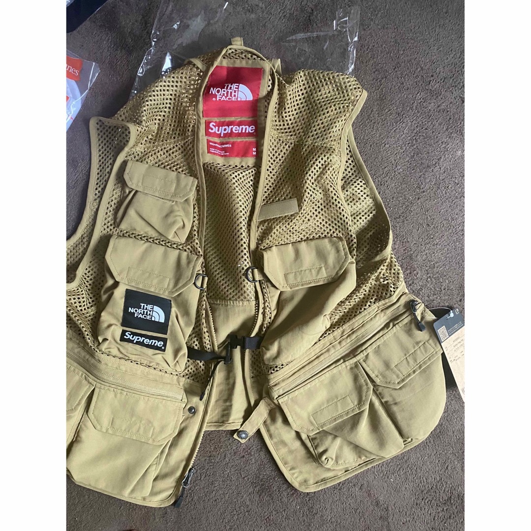 Supreme The North Face Cargo Vest Gold M