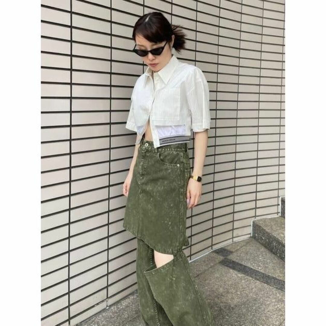 MAISON SPECIAL - 23SS 新品 メゾンスペシャル ジャガードゴムダブル