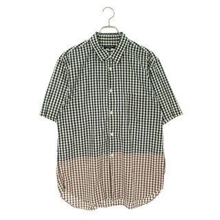 コムデギャルソンオムプリュス(COMME des GARCONS HOMME PLUS)のコムデギャルソンオムプリュス 2トーンギンガムチェック半袖シャツ メンズ M(シャツ)