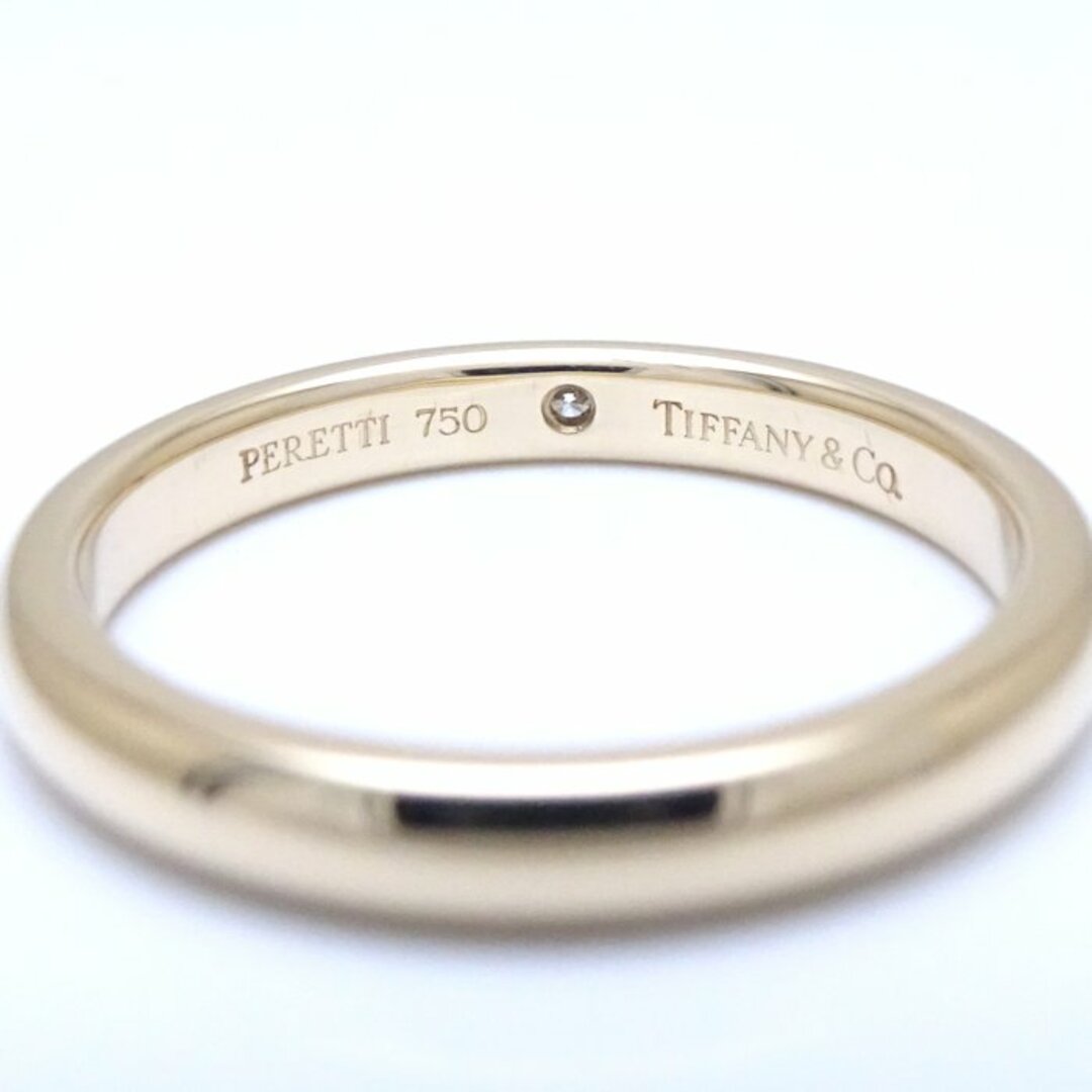 ティファニー TIFFANY&Co. スタッキング バンド リング 1Pダイヤモンド