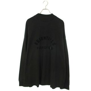 フォグ 23SS ESSENTIALS L/S TEE JET BLACK フロントロゴジェット