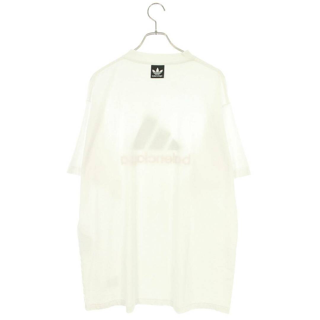 バレンシアガ ×アディダス adidas  23SS  731769 TNVA6 ロゴデザインオーバーサイズTシャツ メンズ 1