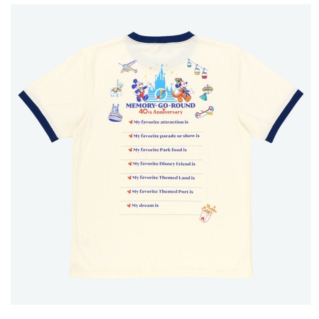 【新品】 【すぐ発送！】ディズニー40周年 Tシャツ Lサイズ　２点セット