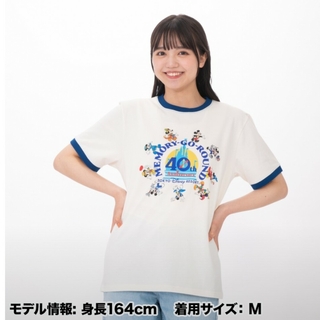 ☆ディズニー 40周年 メモリーゴーラウンド ミッキー Tシャツ Lサイズ♡