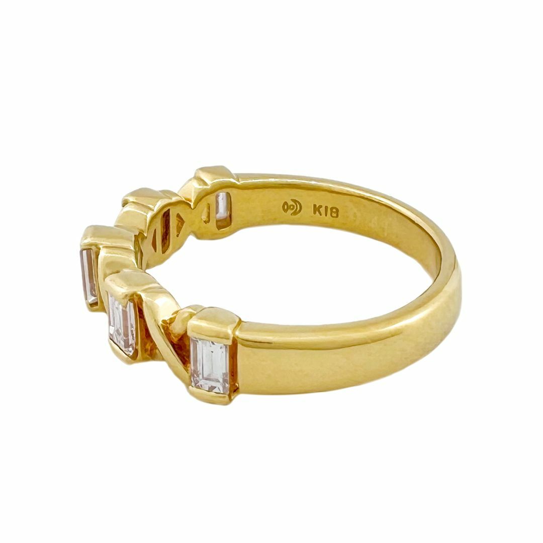 TASAKI タサキ リング バケットカット ダイヤ ヴィンテージ K18 YG
