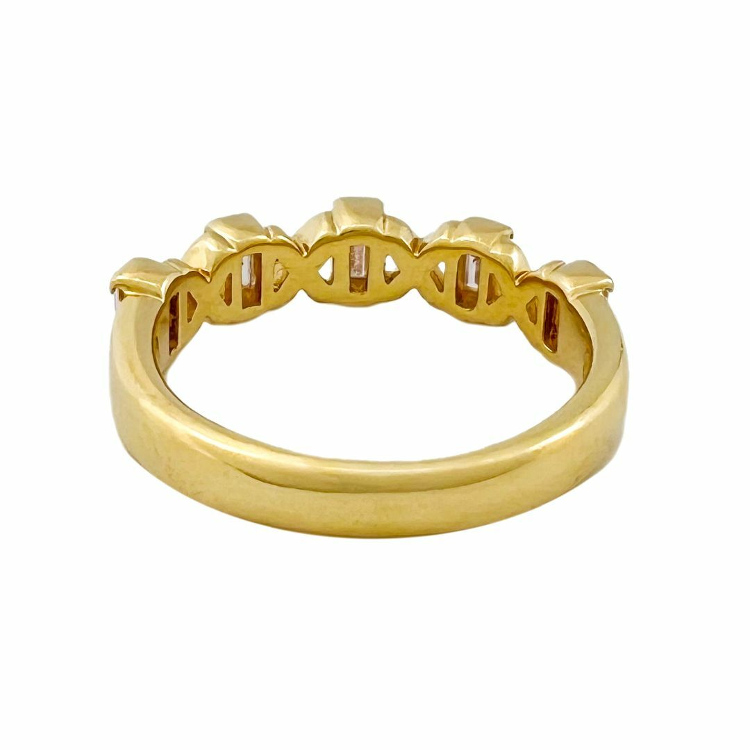 TASAKI タサキ リング バケットカット ダイヤ ヴィンテージ K18 YG
