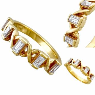 TASAKI タサキ リング バケットカット ダイヤ ヴィンテージ K18 YG