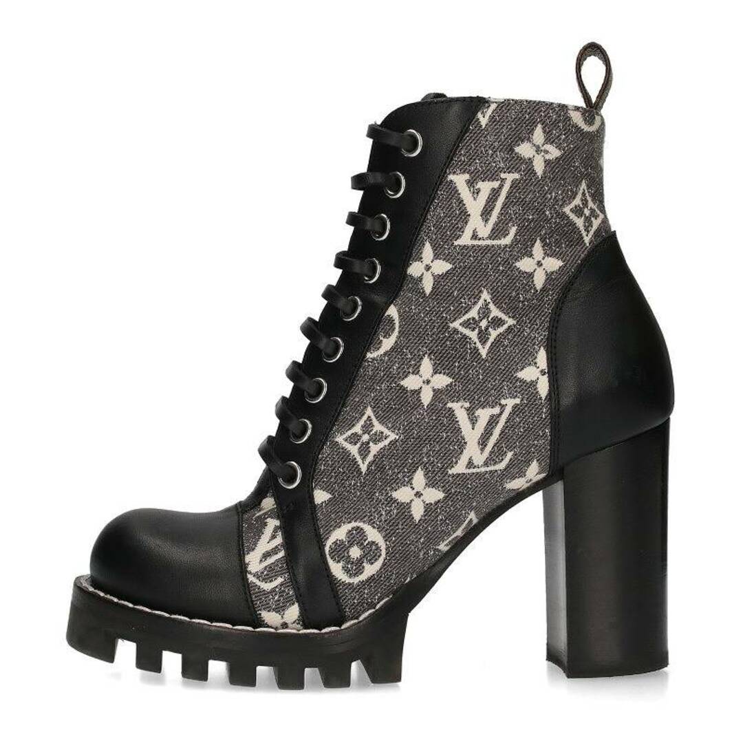100%新品人気】 LOUIS VUITTON - ルイヴィトン モノグラムデニムヒール