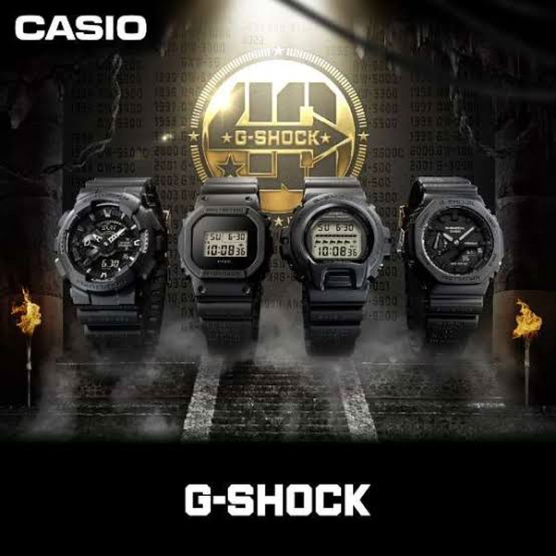 G-SHOCK 40周年記念モデル DW-6640RE-1JR 新品未使用