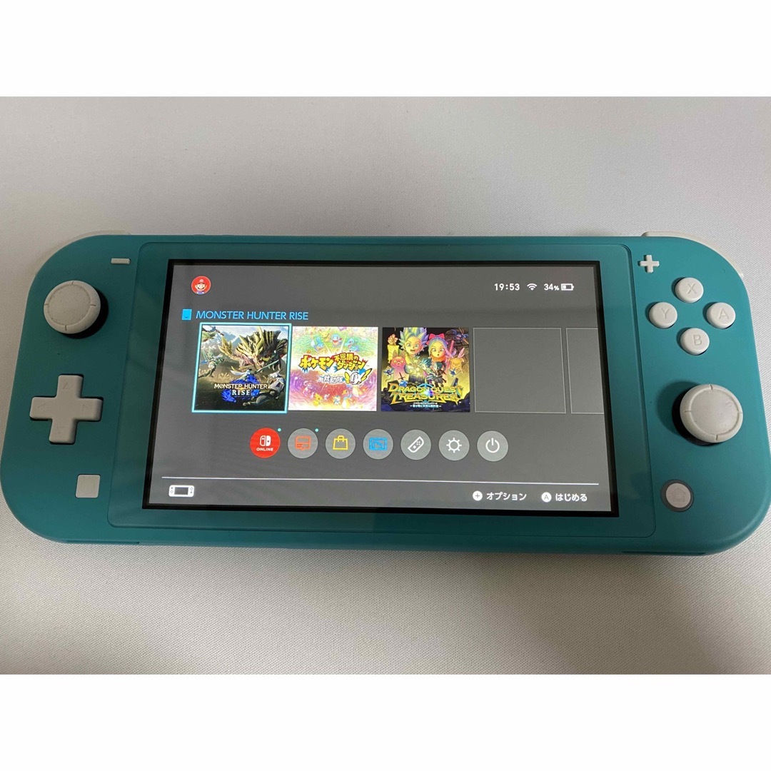 Switch Lite ターコイズ（ソフト３つ入り)