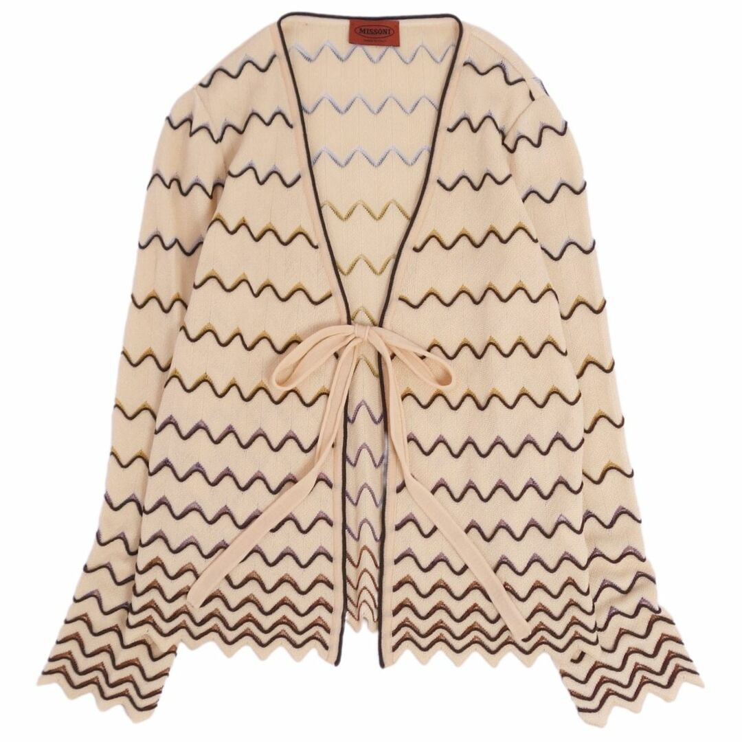美品 ミッソーニ MISSONI アンサンブル ニット カーディガン ブラウス
