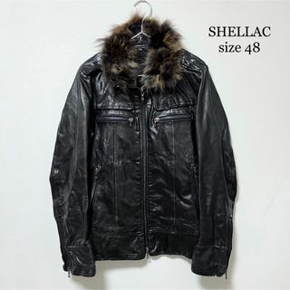 シェラック(SHELLAC)のSHELLAC シェラック ラムレザーブルゾン レザージャケット(レザージャケット)