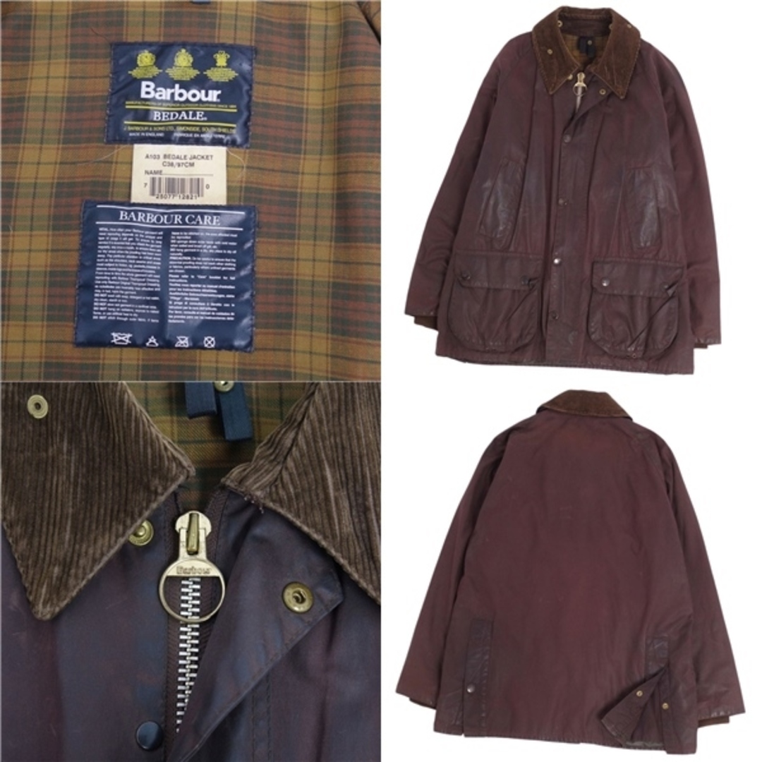 Barbour - 90's バブアー Barbour ジャケット ビデイル BEDALE 英国製