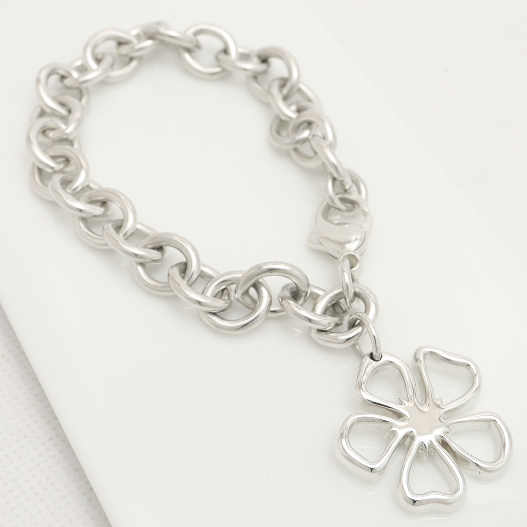美品】TIFFANY&Co. フラワー モチーフ ブレスレット | www.newdelta.eu