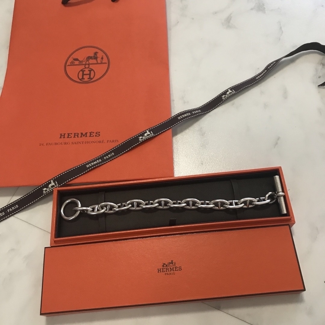 Hermes(エルメス)のエルメス　シェーヌダンクルGM メンズのアクセサリー(ブレスレット)の商品写真