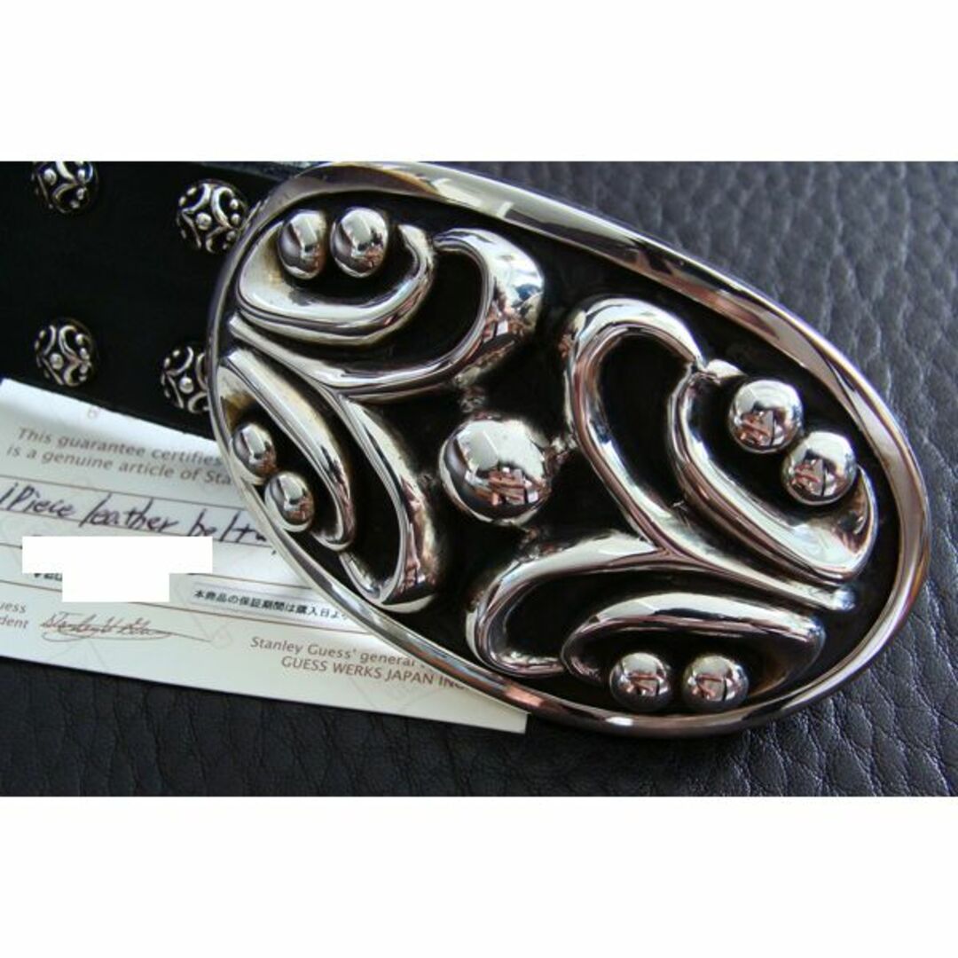 STANLEY GUESS - STANLEY GUESS スタンリーゲス 本物 レザー STANLEY GUESS - STANLEY GUESS スタンリーゲス 本物 レザー
