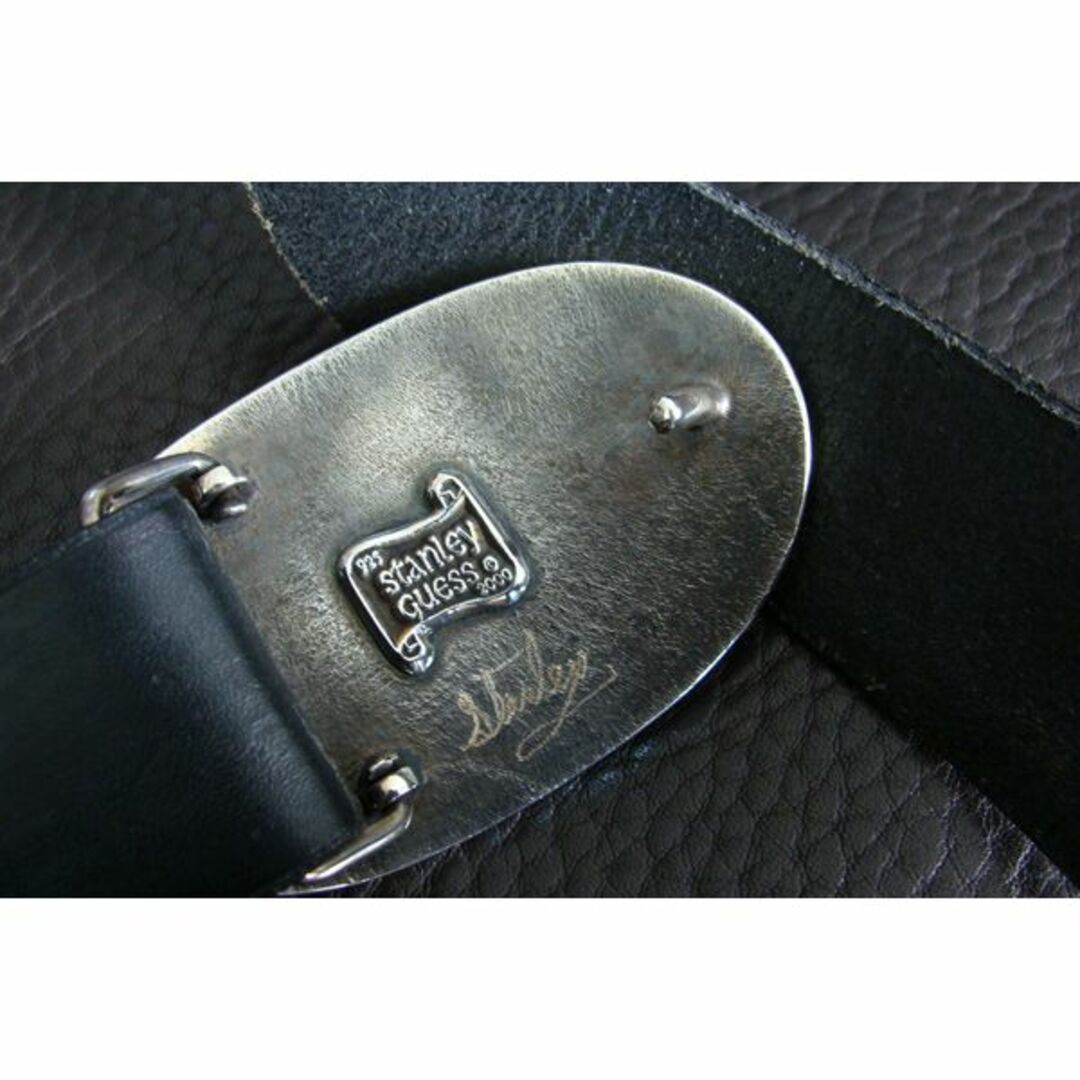 STANLEY GUESS - STANLEY GUESS スタンリーゲス 本物 レザー STANLEY GUESS - STANLEY GUESS スタンリーゲス 本物 レザー