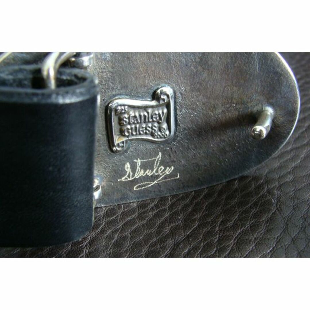 STANLEY GUESS - STANLEY GUESS スタンリーゲス 本物 レザー STANLEY GUESS - STANLEY GUESS スタンリーゲス 本物 レザー