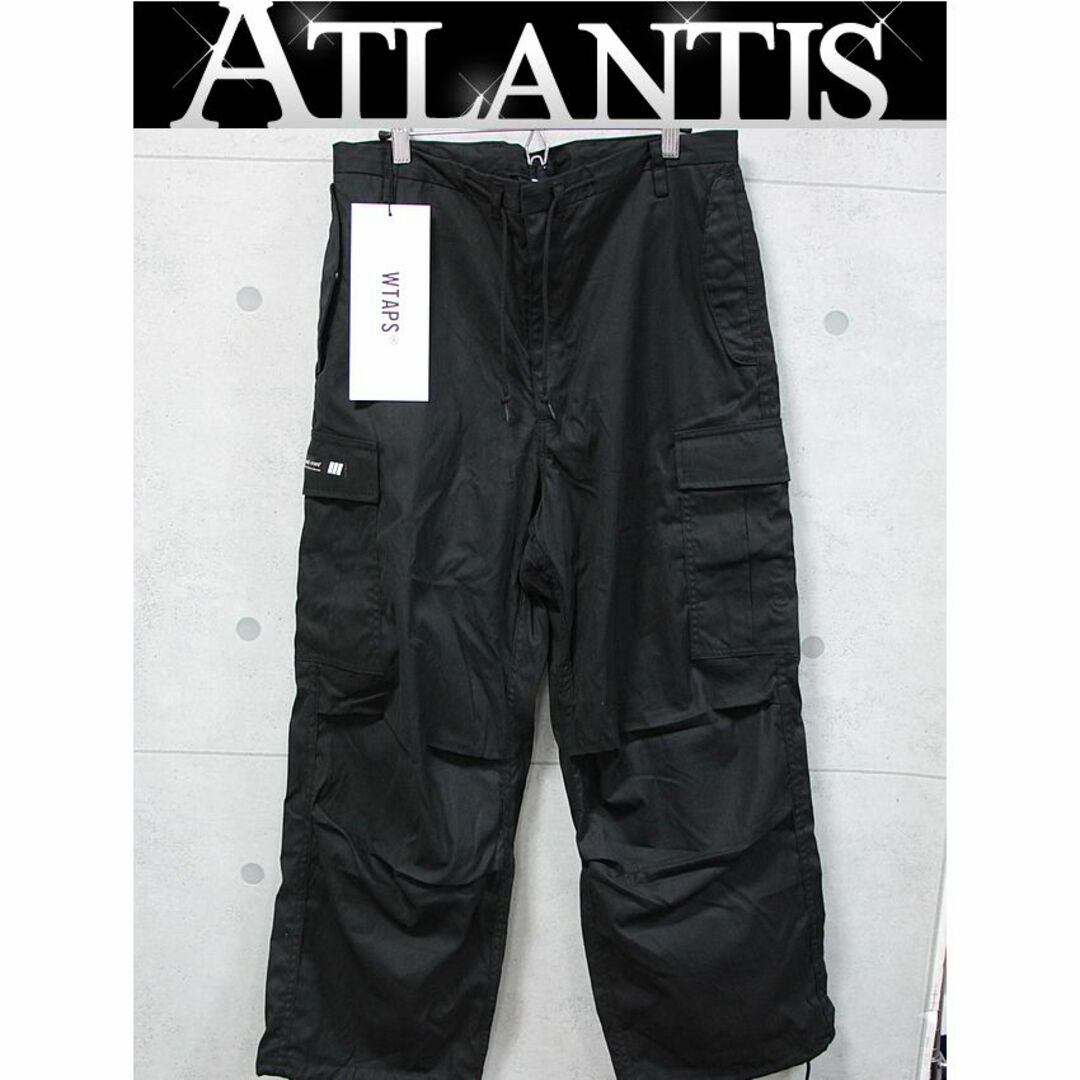 W)taps - 未使用 WTAPS カーゴパンツ 黒 size3 Lサイズ【61321】の通販 ...