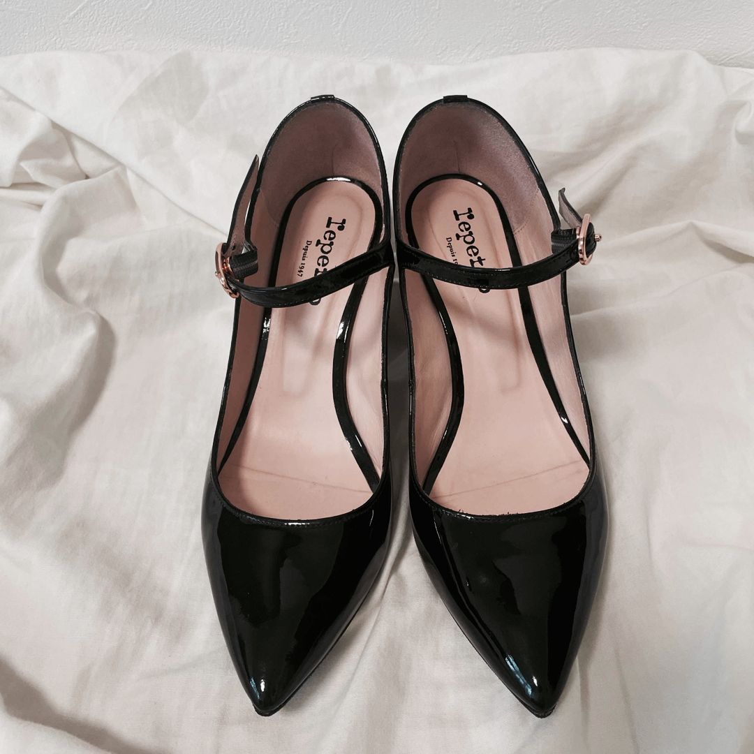 【美品】repetto ヒールシューズ