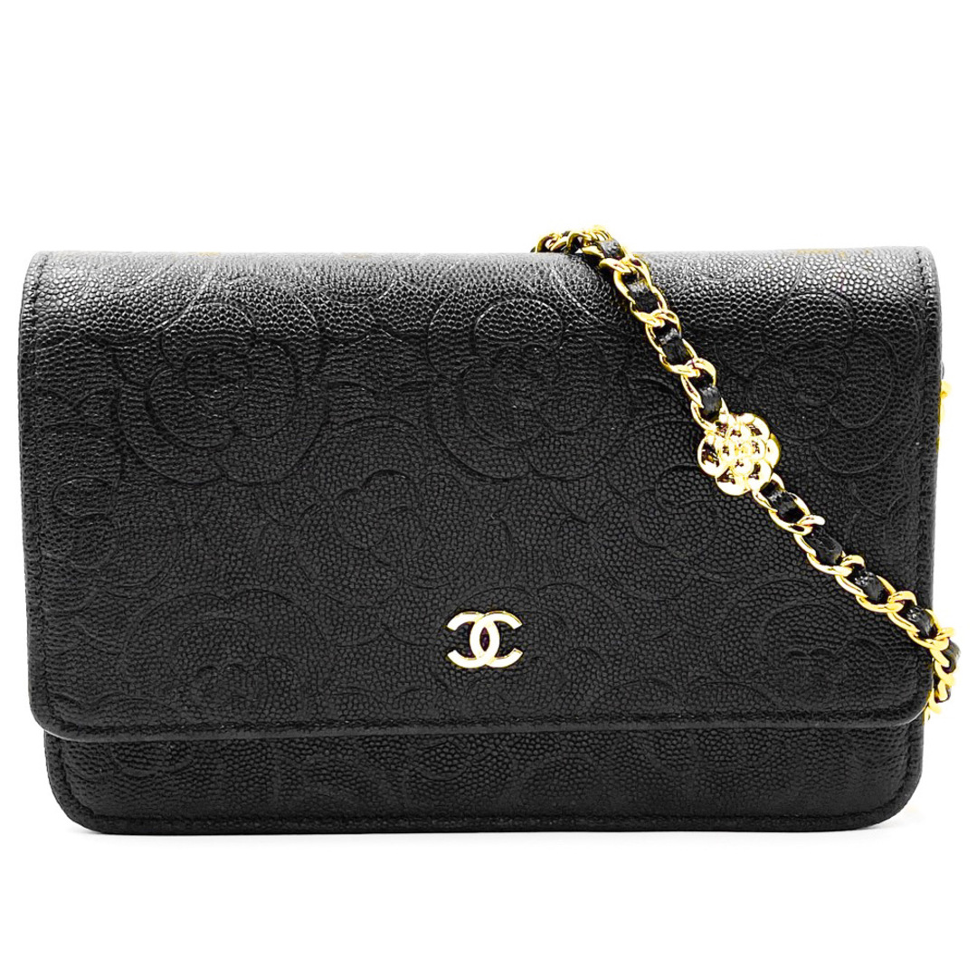 CHANEL チェーンウォレット　美品