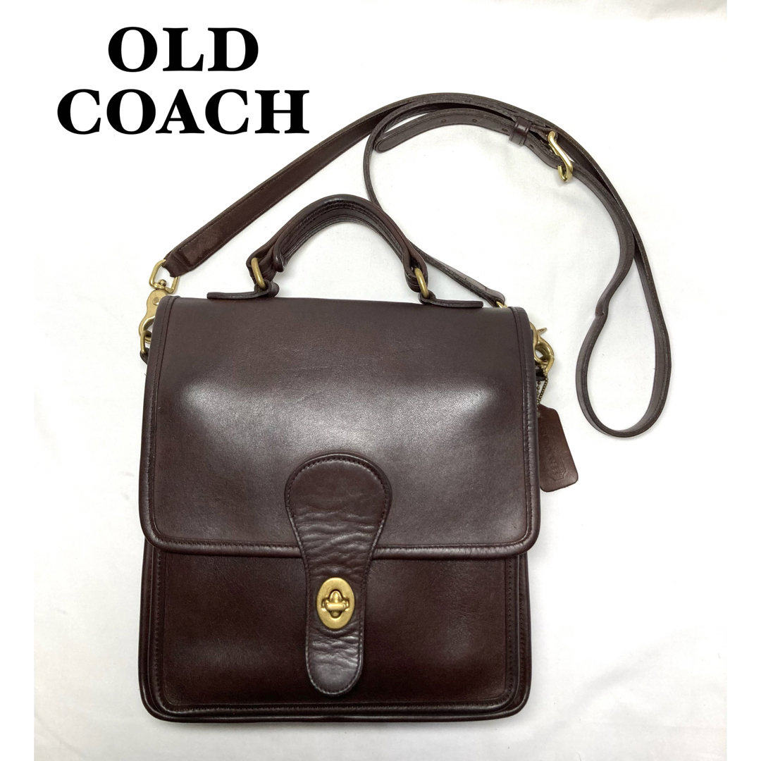 ブランドのギフト COACH オールドコーチ ショルダーバッグ 2way ターン