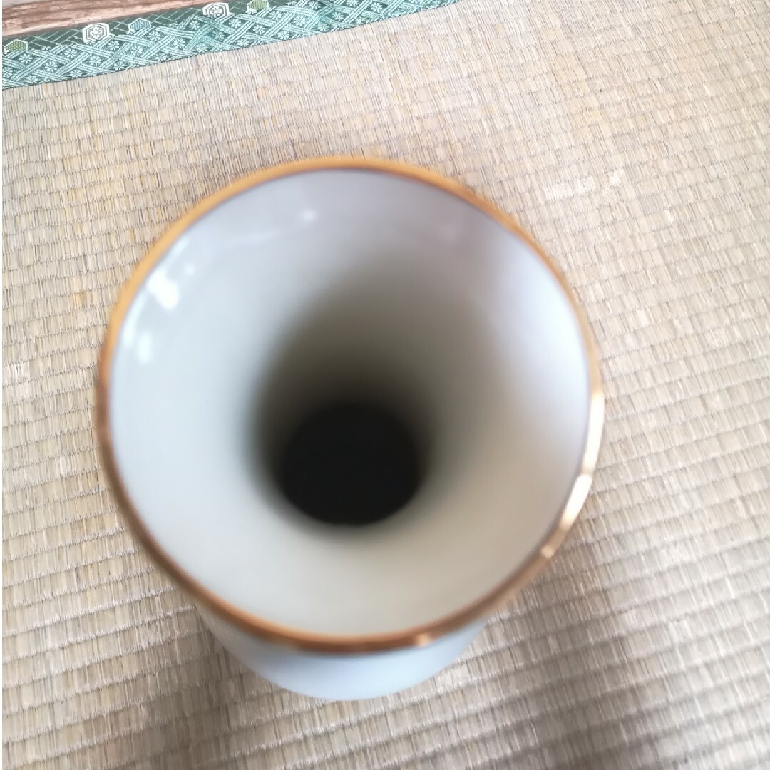 花瓶　壺　牡丹と孔雀　柴田陶器 エンタメ/ホビーの美術品/アンティーク(陶芸)の商品写真