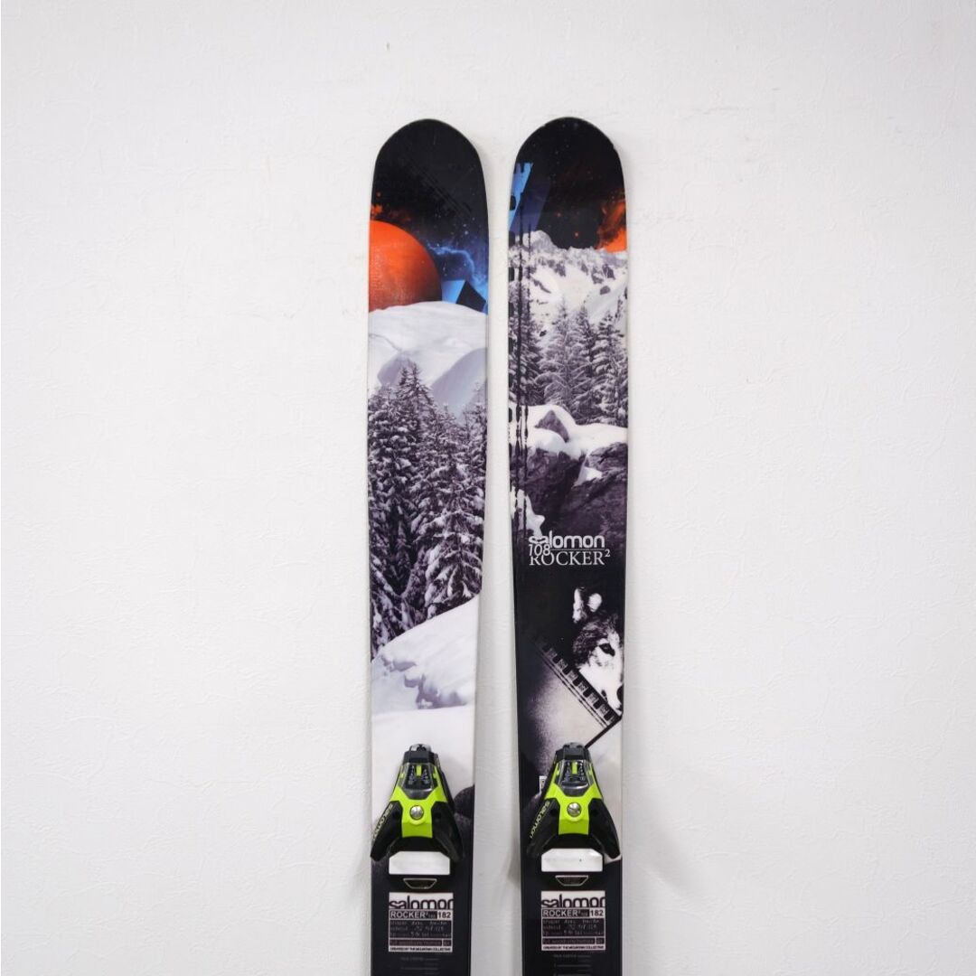 SALOMON - サロモン SALOMON ROCKER2 ロッカー 182cm 108mm SALOMON - サロモン SALOMON ROCKER2 ロッカー 182cm 108mm