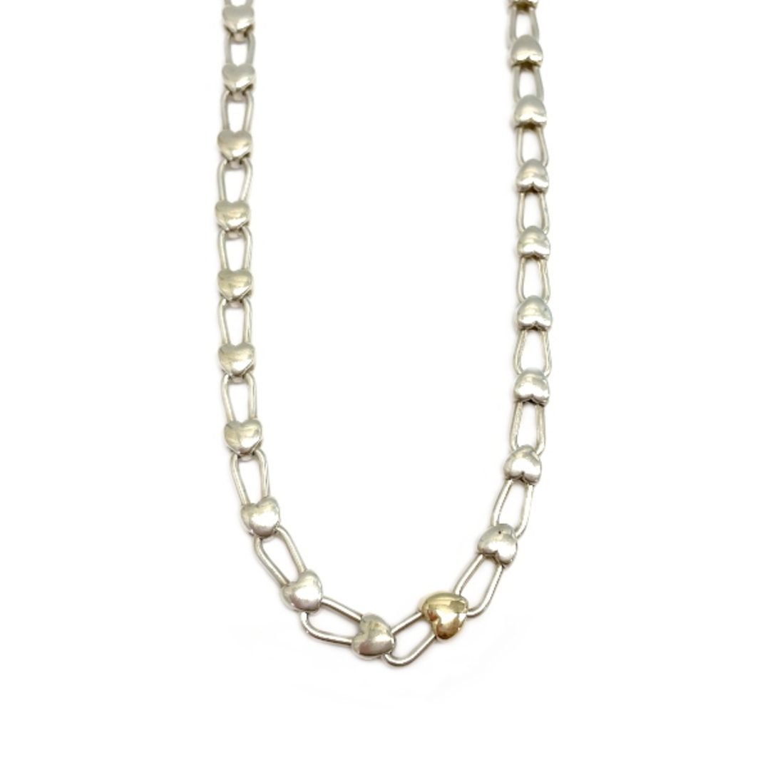 TIFFANY&Co. 【希少】ハートロックチェーン ネックレス コンビ TIFFANY&Co. 【希少】ハートロックチェーン ネックレス コンビ