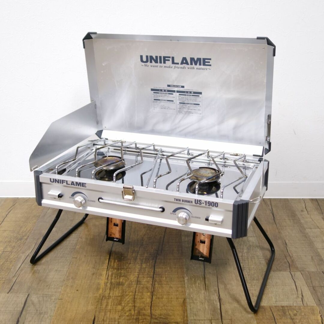 オンラインストア値下げ ユニフレーム UNIFLAME ツインバーナー US