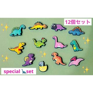 かわいい　ジビッツ　12個セット　サンダル　クロックス　どうぶつ　いきもの(その他)