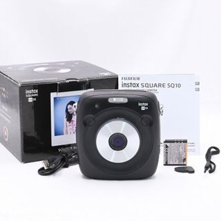 フジフイルム(富士フイルム)のFUJIFILM instax SQUARE SQ10 チェキスクエア ブラック(フィルムカメラ)