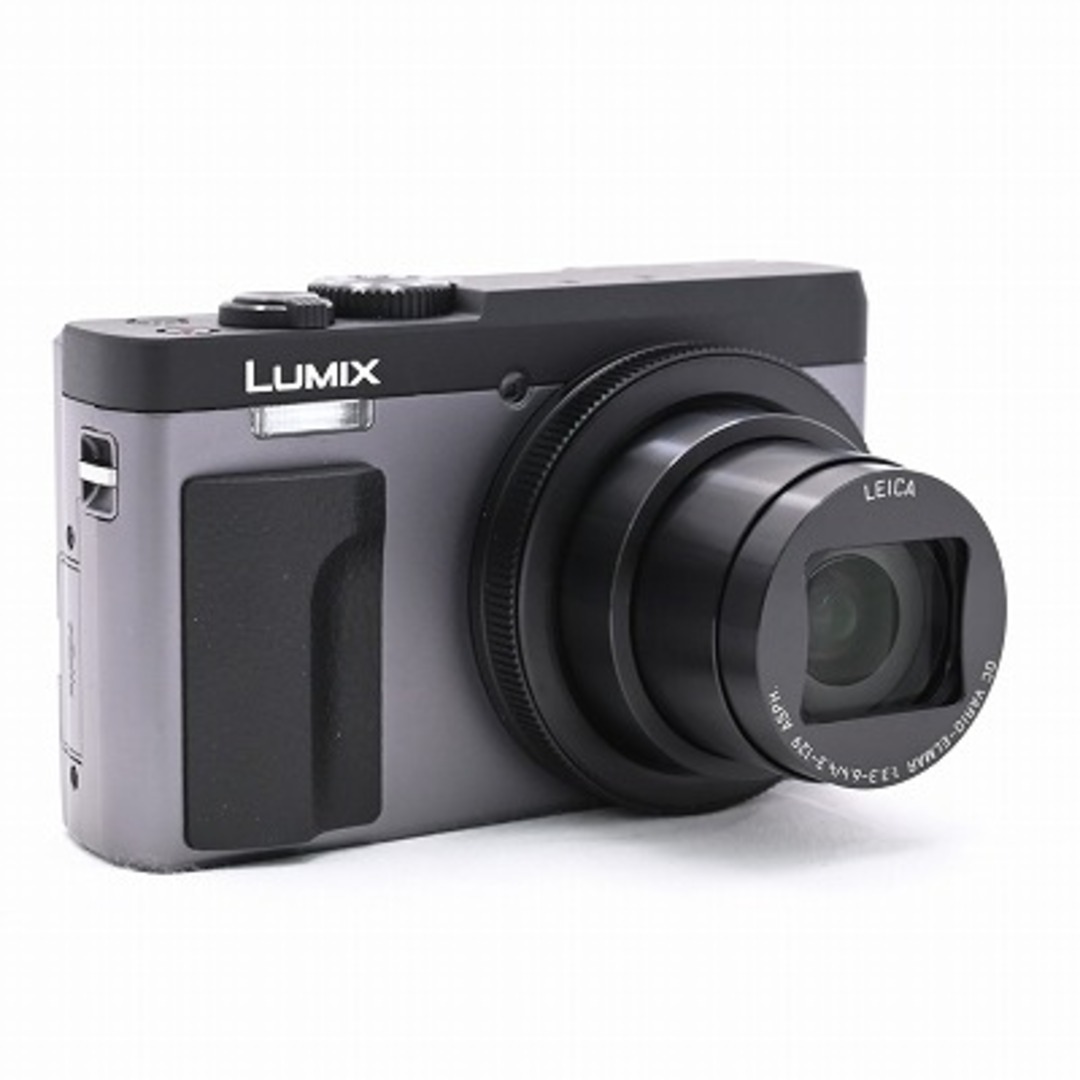 Panasonic(パナソニック)のPanasonic LUMIX DC-TZ90-S シルバー スマホ/家電/カメラのカメラ(コンパクトデジタルカメラ)の商品写真