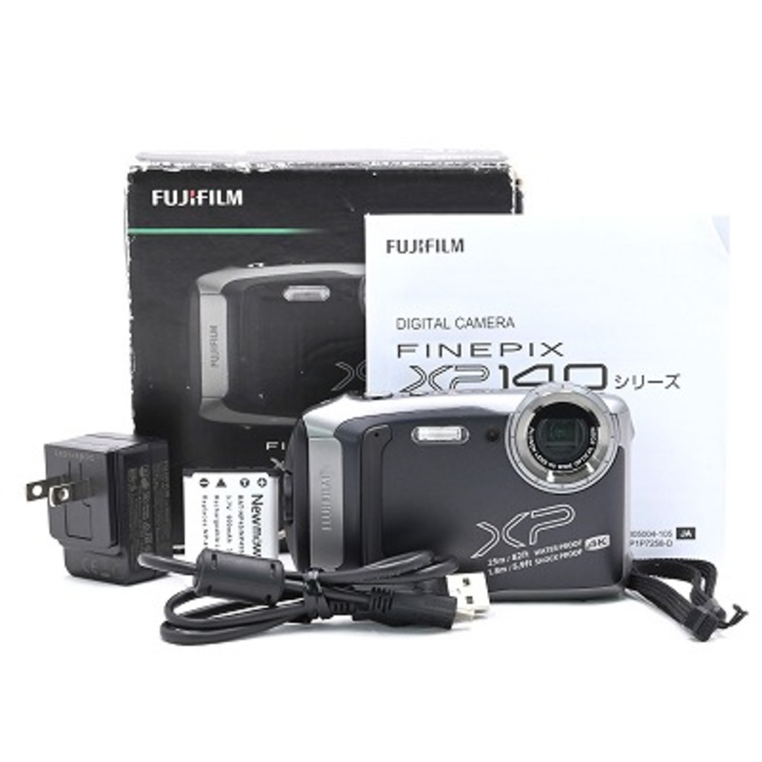 FUJIFILM FinePix XP140 ダークシルバー-