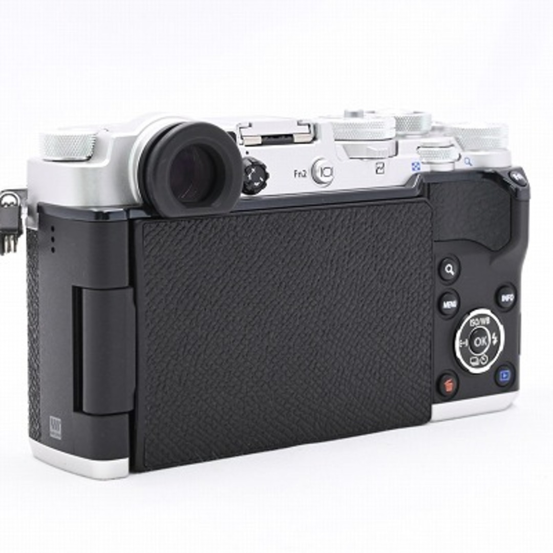 OLYMPUS(オリンパス)のOLYMPUS PEN-F ボディ シルバー スマホ/家電/カメラのカメラ(ミラーレス一眼)の商品写真