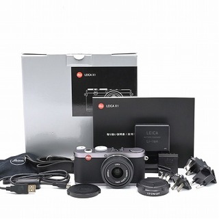 ライカ(LEICA)のLeica X1 スチールグレー(コンパクトデジタルカメラ)