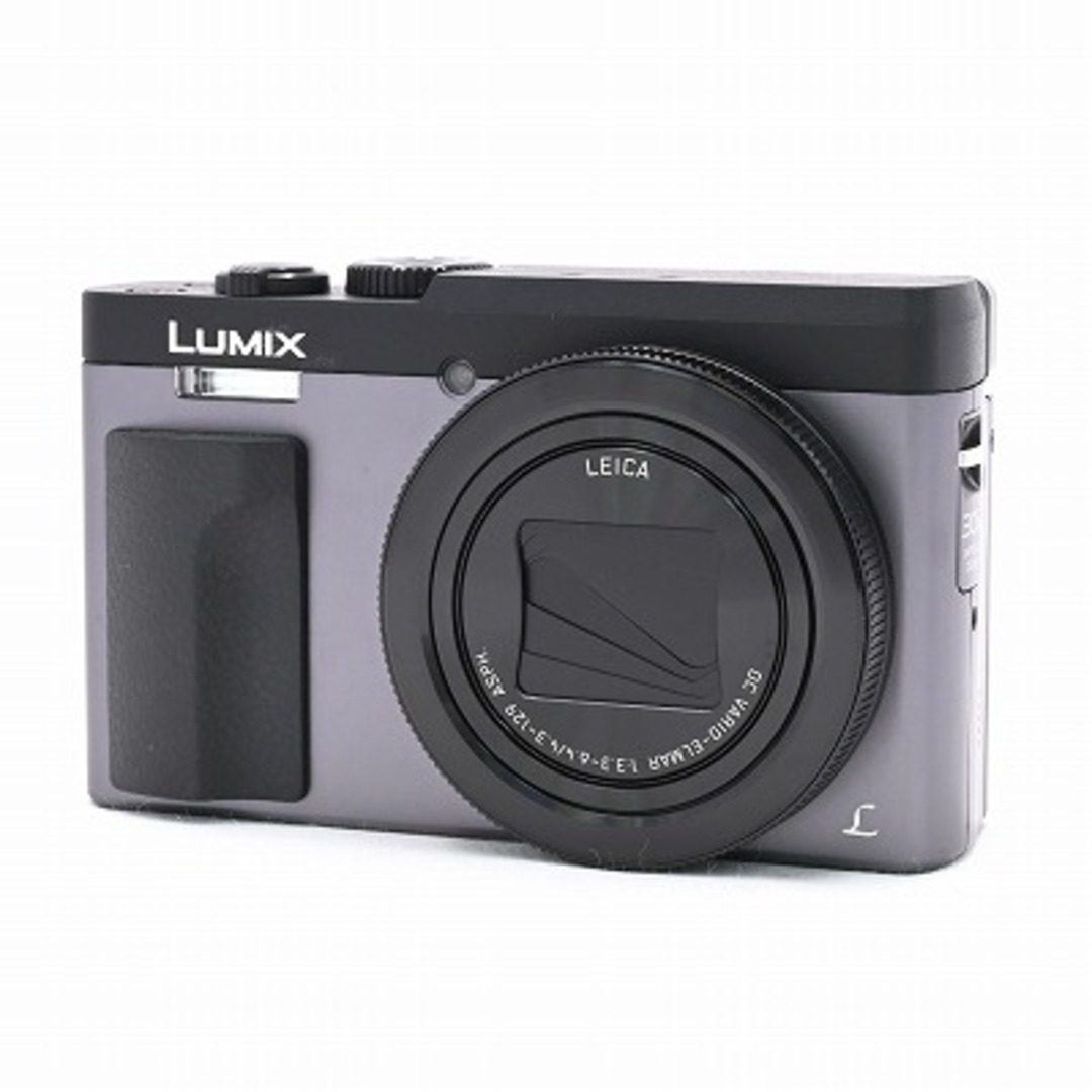 Panasonic(パナソニック)のPanasonic LUMIX DC-TZ90-S シルバー スマホ/家電/カメラのカメラ(コンパクトデジタルカメラ)の商品写真