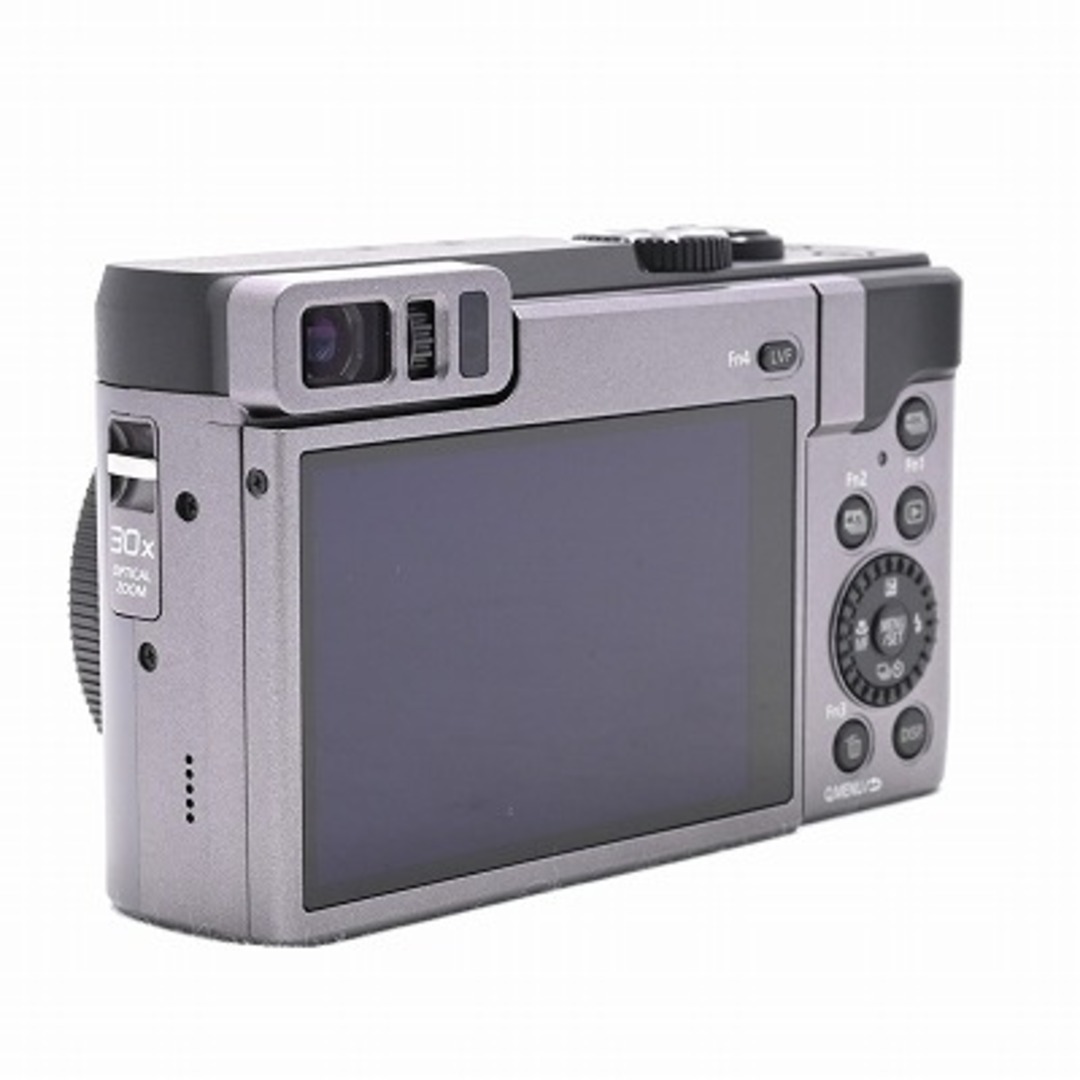 Panasonic(パナソニック)のPanasonic LUMIX DC-TZ90-S シルバー スマホ/家電/カメラのカメラ(コンパクトデジタルカメラ)の商品写真